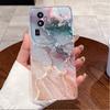 Чехол для телефона OPPO Reno 10 Pro Plus 5G Reno 10 Pro+ Прозрачный Роскошный Милый Заяц с Сердечками Забавный Мягкий Силиконовый ТПУ Защитная Задняя Крышка