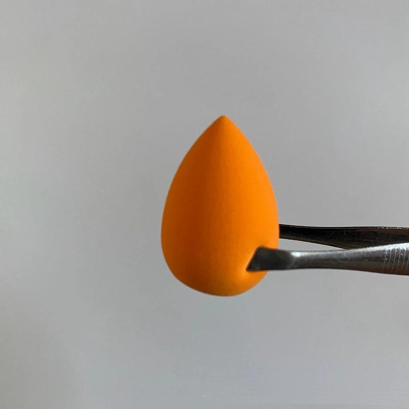 Мини-спонж для макияжа, косметическая пудра для лица, тональный крем, консилер, блендер для макияжа, инструмент с коробкой для хранения