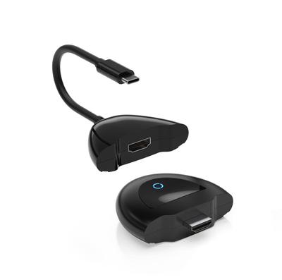 Беспроводной HDMI-передатчик AIMIBO, 2-в-1 Type-C и HDMI, Поддерживает до 8 устройств - Только передатчик