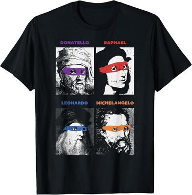 Renaissance Ninja Artists Funny Saying Pop Art Painter Gift TShirt Unisex T-Shirt