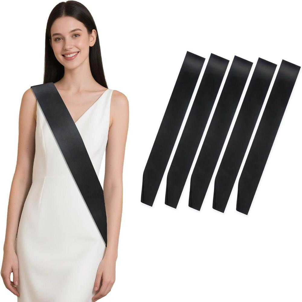 Decorations Prom Queen Sash Personalized Groom Sash NEW Blank Sash  Bachelorette Party