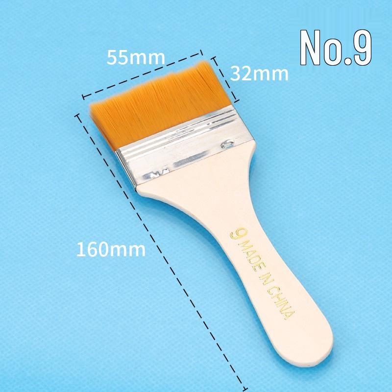 Набор нейлоновых кистей для масляной живописи №. 1–12