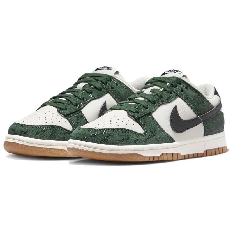 Nike Dunk Low Зеленая Змея Женские Кеды для Скейтбординга FQ8893-397