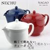 Nagaoh Teapot Kyusu 480ml Navy Lightweight Unbreakable Plastic Dishwasher Microwave Safe SECCHU Made Japan