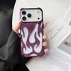 Полая чехол-накладка с пламенным электролитическим покрытием для iPhone 17 Pro Max Полностью защитный чехол
