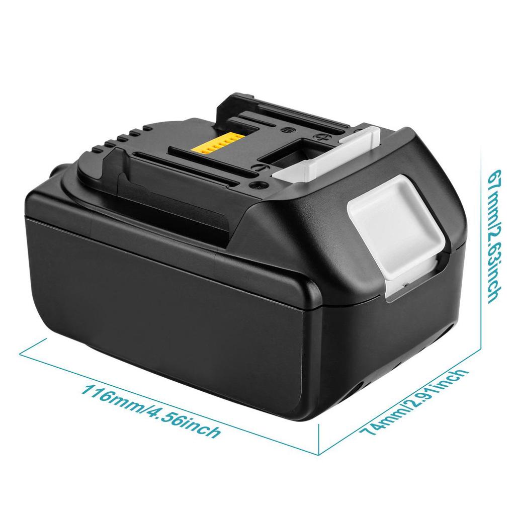 Совместимая литиевая батарея Makita Mutian 18 В для моделей BL1830B/BL1860B