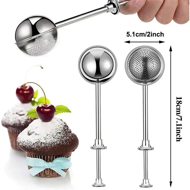 2025 Tea Strainers Stainless Steel For Loose Fine Mesh Reusable Leaf Infuser Food Grade Filter