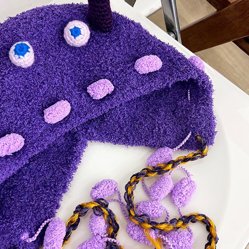 Милые медвежьи ушки Тедди флис вязаный разноцветный пуловер шапка для женщин зимние теплые защитные наушники Able Straps шапки-бомберы