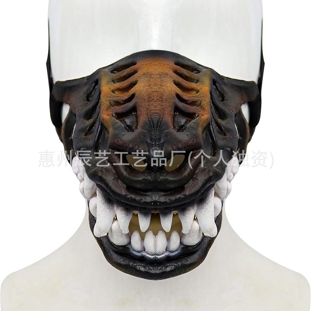 New Horror Zodiac Dragon Mask, Dog Latex Animal Mask, Halloween Costume, Party COS Prop Mask