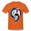 Awesome Target Logo T Shirt Italy Scooter Tee Shirt Unisex Vintage Motocycle Graphic Tshirt Big Size