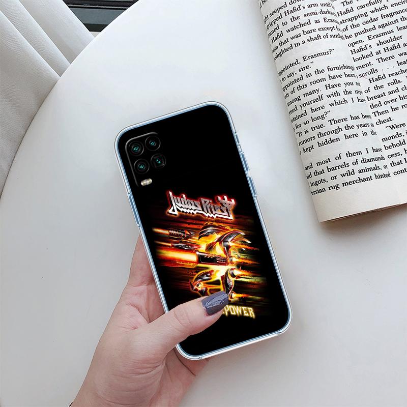 J-Judas P-Priest Transparent Phone Case for Motorola Moto Edge 20 30 40 50 S30 Fusion Ultra Pro Neo Lite + G200 G23