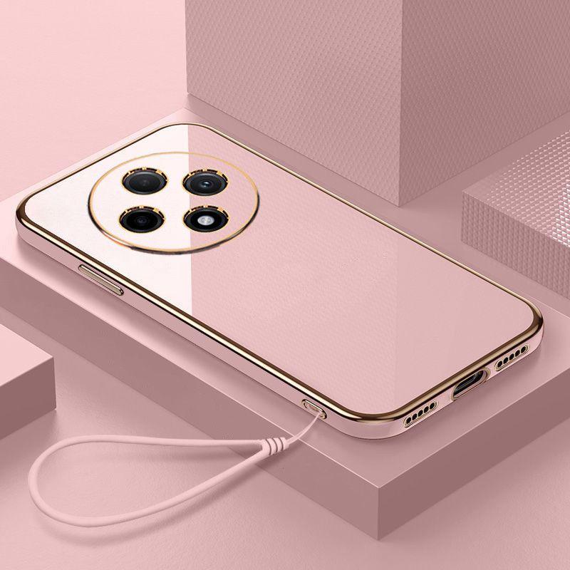 Для OPPO Reno12 F 4G чехол OPPO Reno 12F 4G чехол для телефона роскошный квадратный чехол противоударный силиконовый чехол Fundas