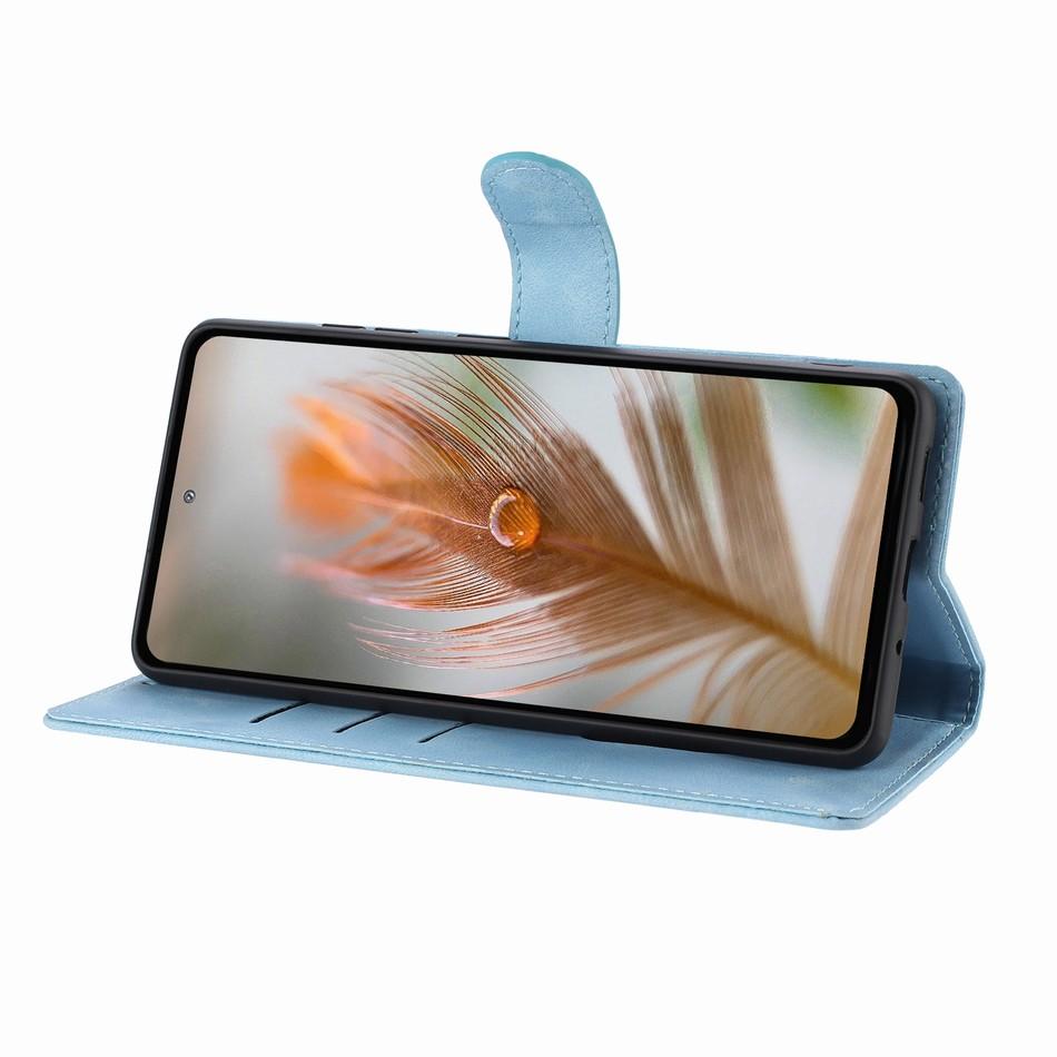Cute Butterfly Garden Case For Samsung Galaxy S6 S26 S25 Edge S24 S23 S21 FE S22 Plus Ultra Wallet Phone Bags Stand Cover