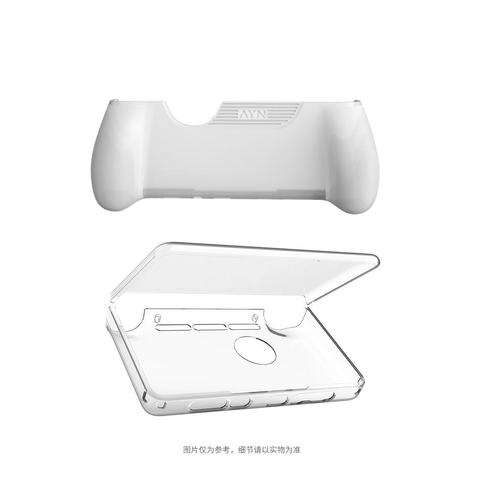 AYN THOR Dual Screen Flip Palm Game Console Accessories Grip Protection Cover Storage Bag Rope Tempered Film Soft Cloth Bag Set