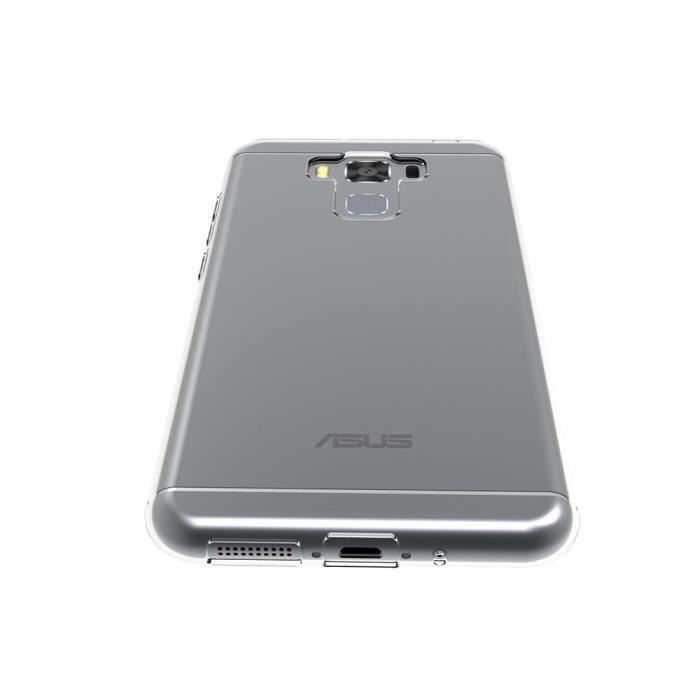Coque Gel TPU Transparent ASUS ZENFONE 3 MAX PLUS ZC553KL Housse Etui Protection Silicone Souple Fine Phonillico®