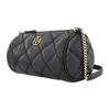 Tory Burch TB-Willa Quilted Zipper Closure Lambskin Mini Shoulder Crossbody Bag Women bags Black 153372-001