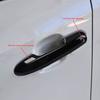 Bright Black Car Door Handles Cover Trim 4pcs For Toyota RAV4 -2024 2025