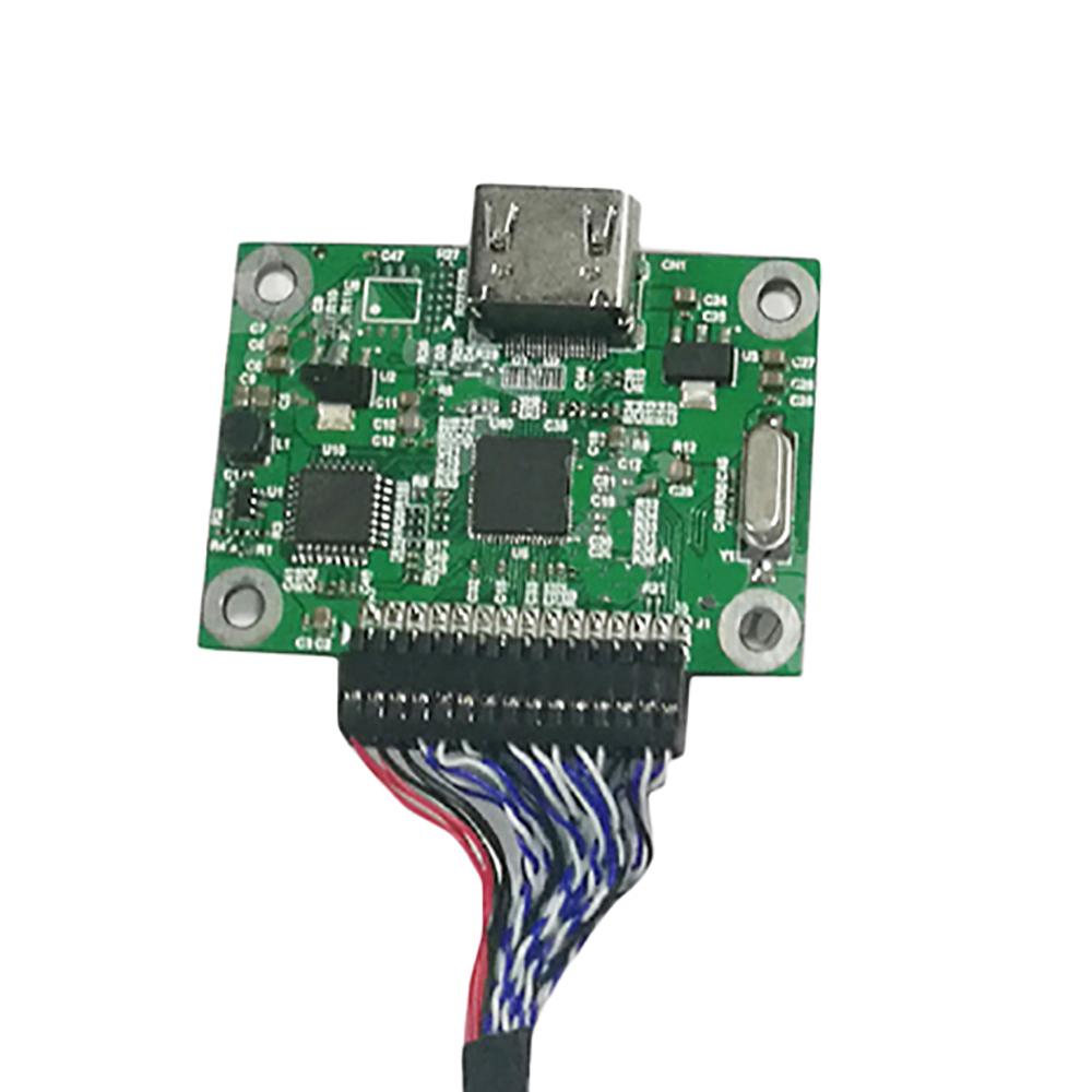 LVDS к HD Мультимедийный интерфейс высокой четкости Адаптерная плата Кабель Конвертер