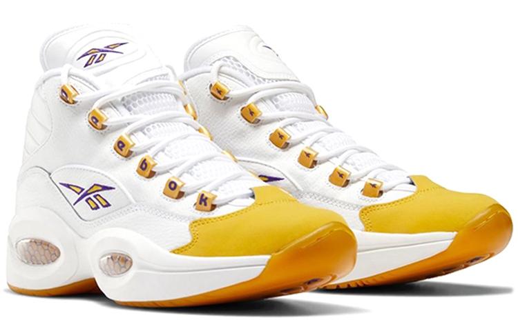 Reebok Кроссовки Question Mid "Желтый носок - Кобе" FX4278