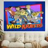 1pc Wild Kratts Tapestry, Living Room, Bedroom, Office, Party Decor, Ideal Festive Gift