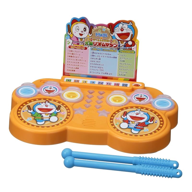 EPOCH Doraemon Taiko Rhythm Machine (Сертифицировано ST Mark) - Возраст 4+ - Игрушка/Игра - Количество игроков: 1