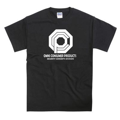 Футболка с логотипом OCP Omni Consumer Security, вдохновленным фильмом «Робокоп»