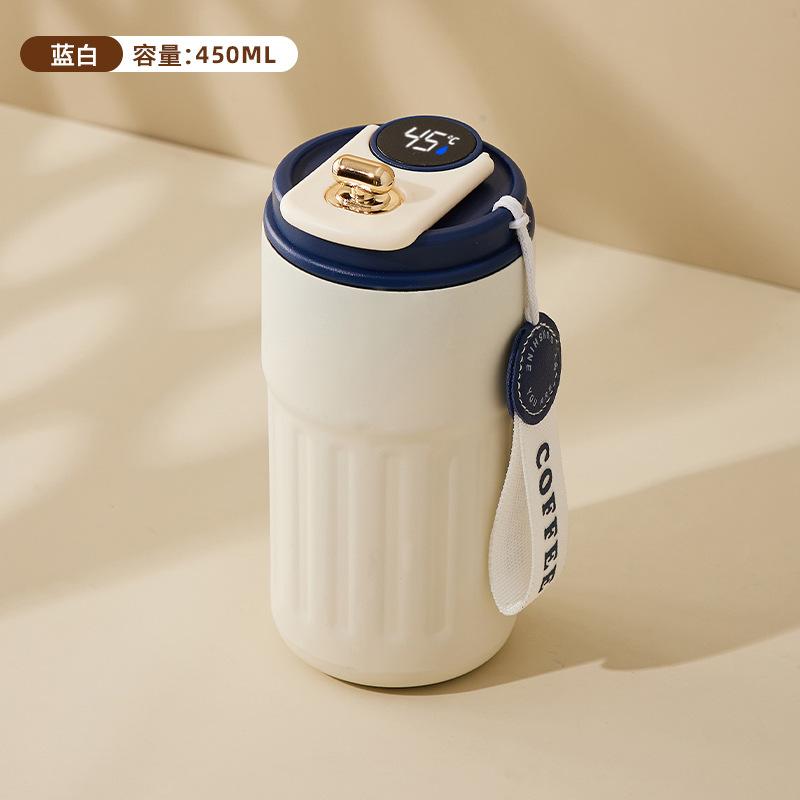 Умная термокружка с дисплеем температуры и термокружкой из нержавеющей стали 304 Food Dream Thermos для кофейной бутылки, индивидуальная чашка