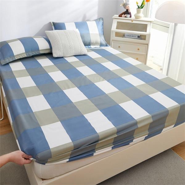 Водонепроницаемый наматрасник с мультяшным постельным бельем, простыня, покрывало на кровать с эластичным ремнем, водонепроницаемый защитный чехол для кровати