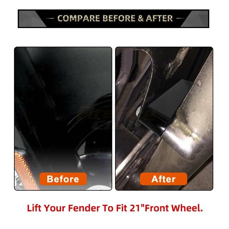 Проставки для переднего крыла мотоцикла 19 дюймов для Harley Touring Electra Glide FLHT Road Glide FLTR Road King FLHR 1997-2013