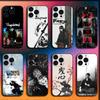 Чехол для телефона Miyamoto Musashi V-Vagabond Manga для iPhone 16,15,14,13,12,11,Pro,XS,Max,XR,Plus,SE,Mini Мягкий черный чехол