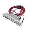 8 LEDs Light Bar White Red Taillight Lamp Accessory Part for TRAXXAS UDR 17 Truck RC Car