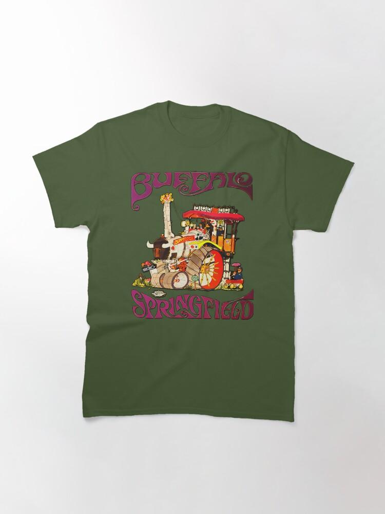 Buffalo springfield Steam Tractor Psychedelic Folk Rock Band Classic T-Shirt