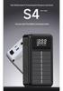 S4 Автомобильный пуско-зарядное устройство с солнечной панелью и Power Bank с высоконапорным компрессором и светодиодной подсветкой