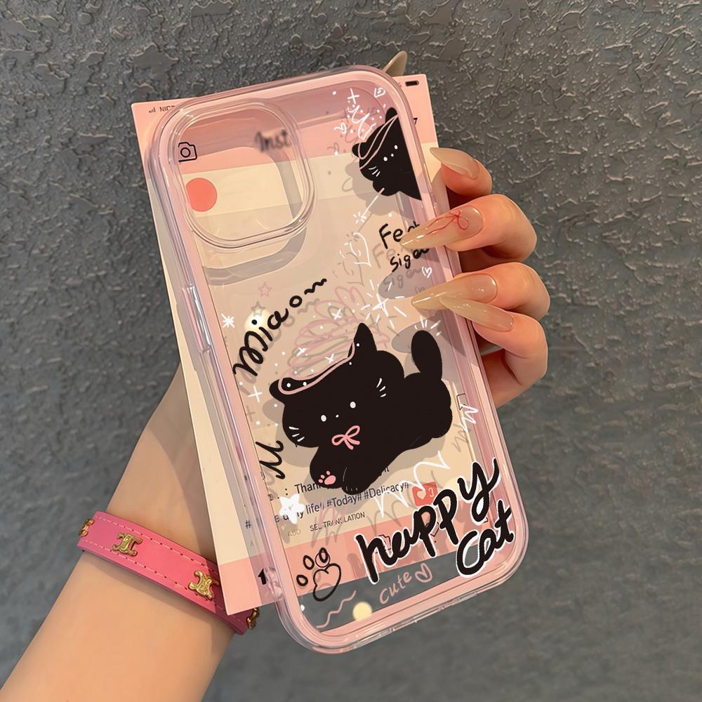 Painted Phone Case for iPhone 17 11 12 13 14 15 16 iPhone 17 12 13 14 15 16 Pro 17 12 13 14 15 16 Pro Max High Quality Painted Animal Cute Phone Case