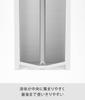 Yamazaki Tower Round Shampoo 2928 Two-Way Dispenser, White,