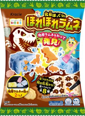 Kraciefoods Fossil Horehore Рамунэ Фруктовый газированный напиток Вкус Образовательная игрушка Открытия! & Конфеты/Еда [В коробке/Набор 7]
