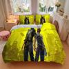3Pcs Cyberpunk Cityscape Bedding Sets For All Sizes New 3D Printed Bed Cover Comforter Duvet Cover Pillowcase Bedroom Decoration