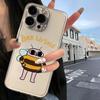 Ketnipz маленький розовый боб Чехол для телефона для iPhone 17 16 15 14 13 12 Mini Air Pro Max X XR XSMax 7 8 Plus Прозрачная мягкая задняя крышка
