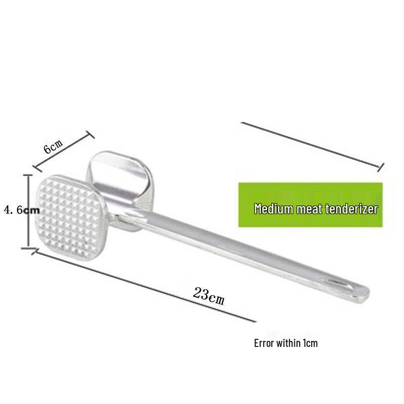 Zinc Alloy Meat Tenderizer Hammer with Needle for Steak, Chicken, and Pork Chops