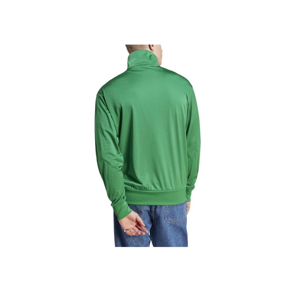 Adidas Спортивная куртка Originals Adicolor Classics Firebird с полосатым логотипом, мужские топы, зеленая IU0762