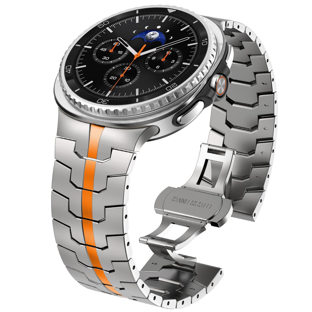 Металлический ремешок для Samsung Galaxy Watch 8 Classic 46 мм Оригинальный браслет Наручный ремешок Correa для Galaxy Watch 8 44 мм 40 мм Аксессуары