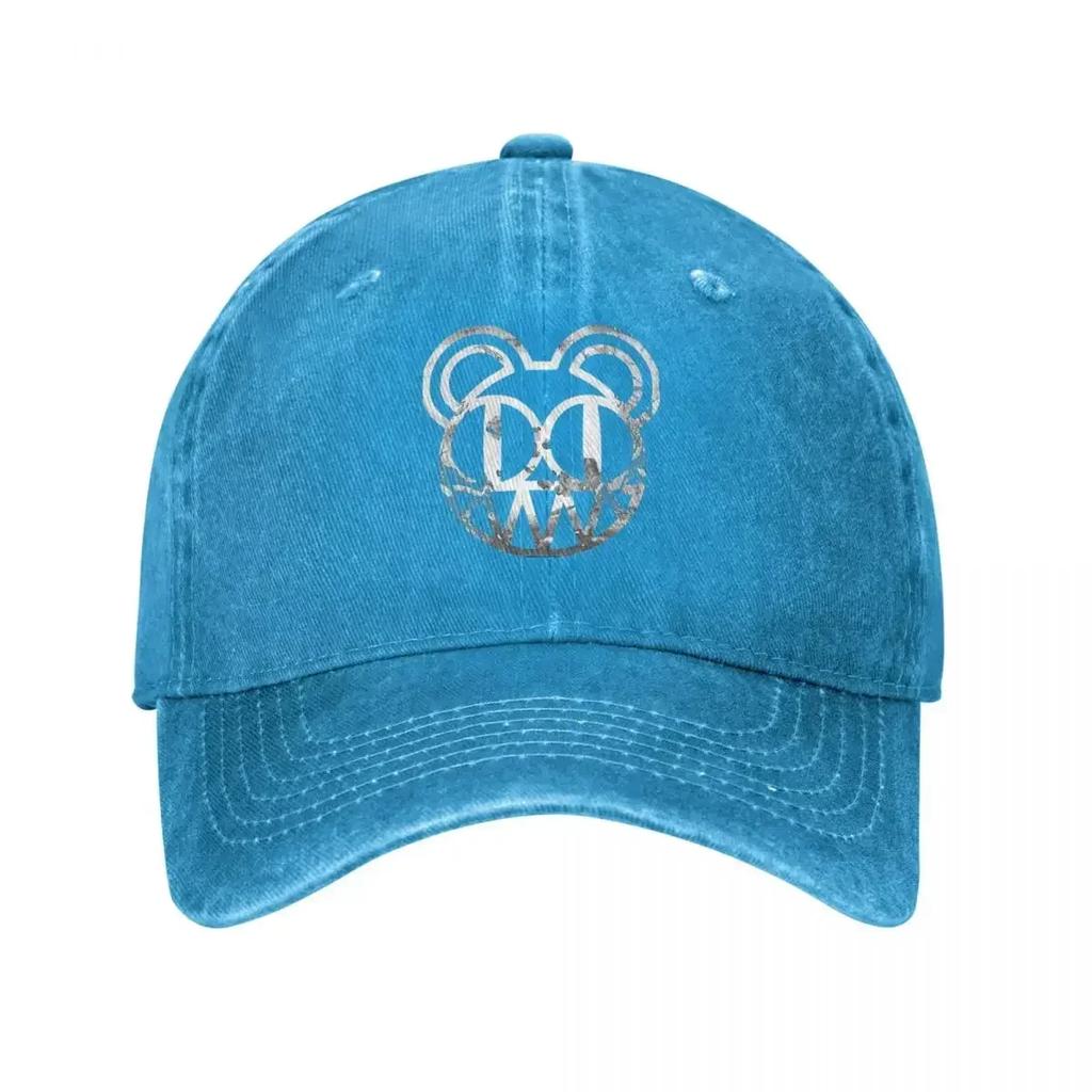 Vintage Radiohead Music Logo Band Baseball Caps Unisex Distressed Denim Snapback Hat Hip Hop Street Rock Outdoor Summer Caps Hat
