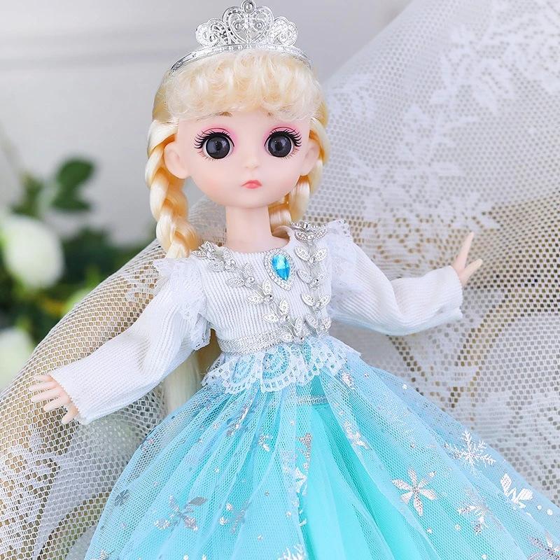 30 см 1/6 BJD Кукла-принцесса Нарядная с одеждой и обувью 20 шарниров Подвижная Милое Сладкое лицо Девочка Детский Подарок Игрушка-кукла для детей