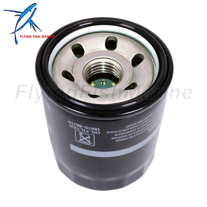 Outboard Engine 16510-93J00 16510-96J10/96J00 35-8M0154773 Oil Filter for Suzuki Mercury 150HP 175HP 200HP 225HP-350HP