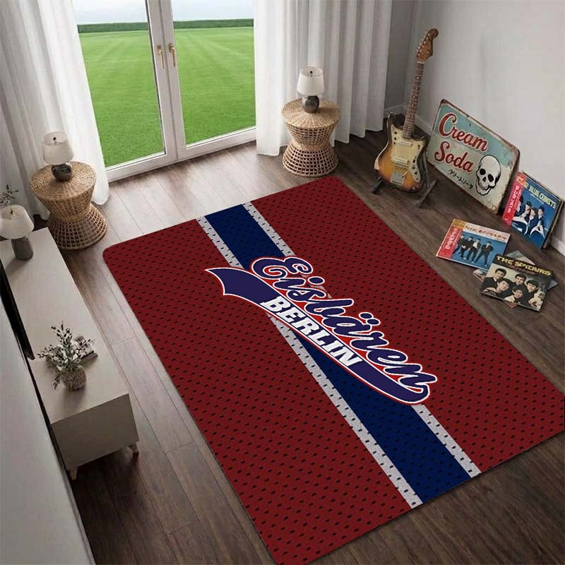 DEL Eisbären Berlin style Area Rug,Sofa and Bedside Rugs,Soft Non Slip Floor Mat,Home Decor Living room Carpet.