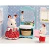 Sylvanian Families Bathroom Set ST Mark Certified for Ages 3 and Up Dollhouse Furniture Toy