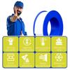 20PCS PTFE Thread Sealing Pipe Tape Gas Water Tape Waterproof Engineering Dedicated Duct Tap Evacuum Seal Roll