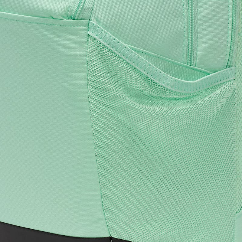 Nike Brasilia Fabric Backpack Unisex Foam Mint Green & Black & White DH7709-353