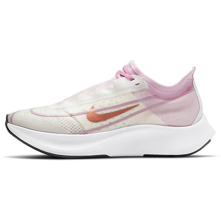 Nike Zoom Fly 3 Белый Свет Арктический Розовый Бронзовый Женские AT8241-103