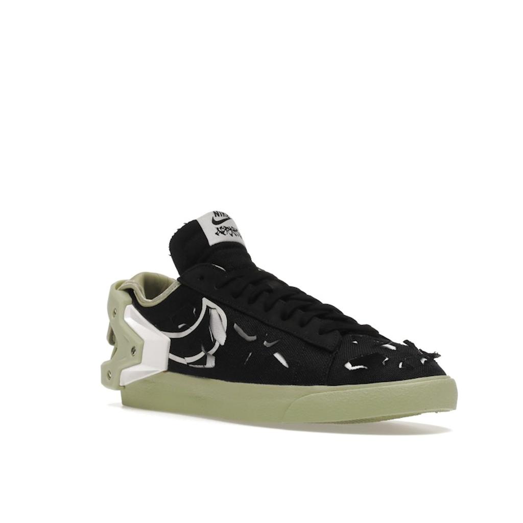 Acronym x Nike Blazer Low Черный Оливковый Аура Унисекс Кроссовки Белый DO9373-001
